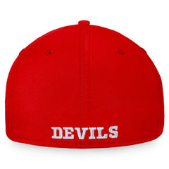 New Jersey Devils Fanatics Core Primary Logo Flex Hat - Red - NHL