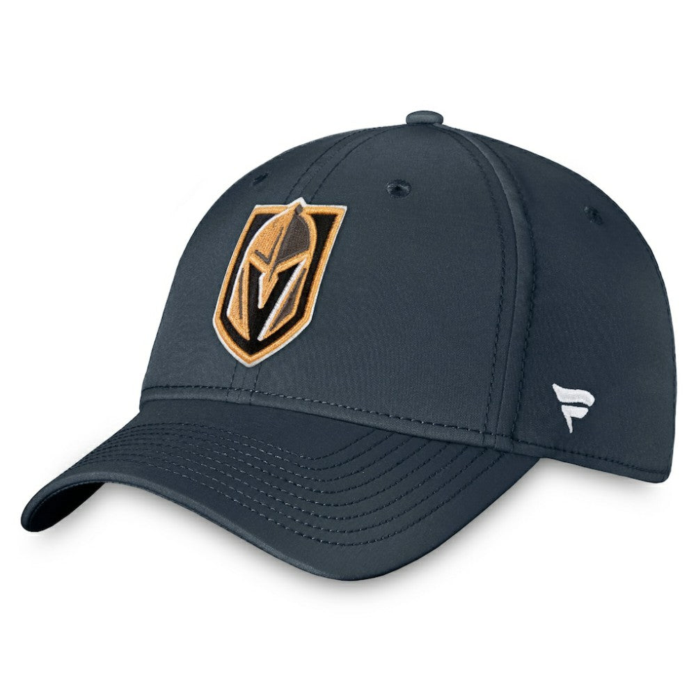 Vegas Golden Knights Fanatics Core Primary Logo Flex Hat - Charcoal - NHL