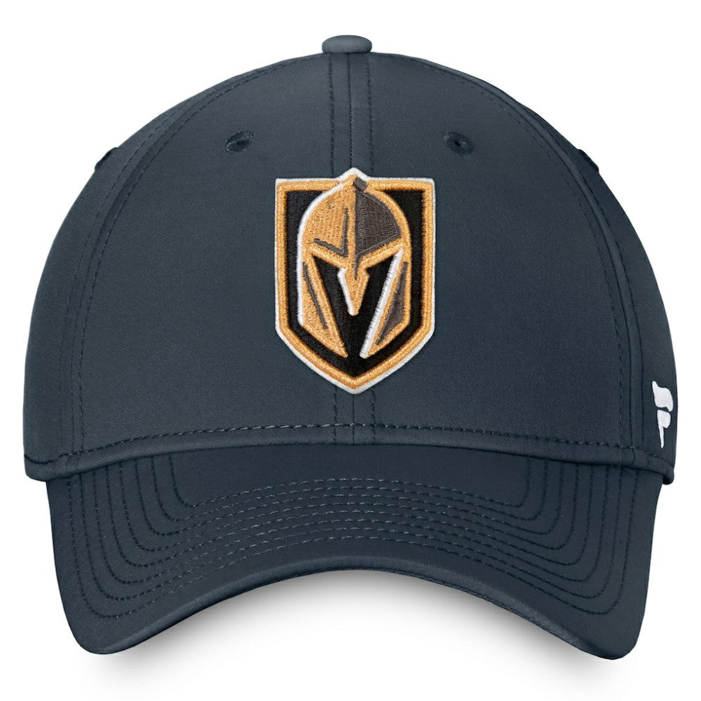 Vegas Golden Knights Fanatics Core Primary Logo Flex Hat - Charcoal - NHL