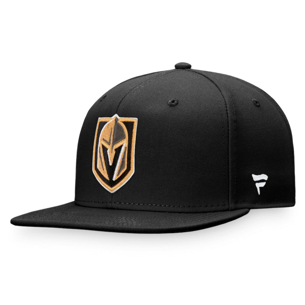 Vegas Golden Knights Fanatics Primary Logo Snapback Hat - Black - NHL