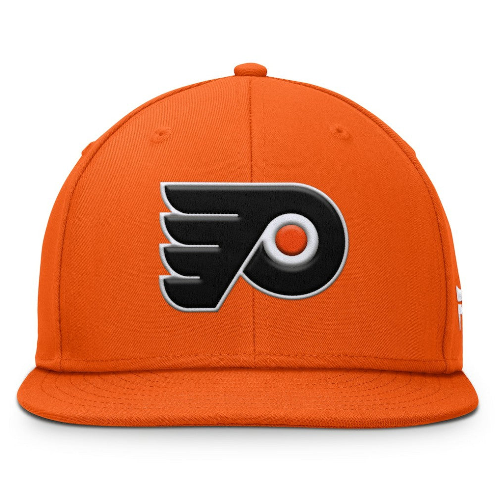Philadelphia Flyers Fanatics Primary Logo Snapback Hat - Orange - NHL