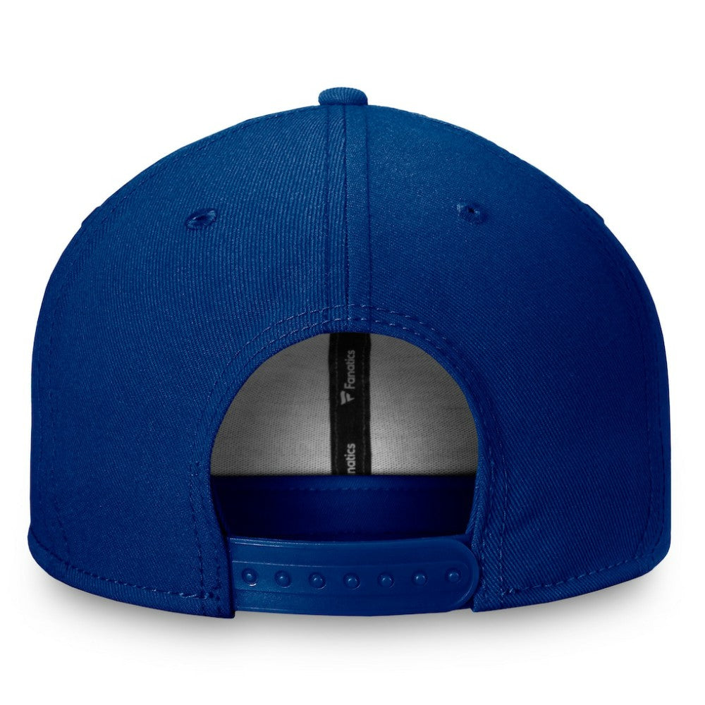 Vancouver Canucks Fanatics Primary Logo Snapback Hat - Blue - NHL