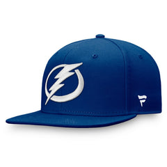 Tampa Bay Lightning Fanatics Primary Logo Snapback Hat - Blue - NHL