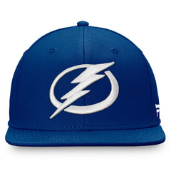 Tampa Bay Lightning Fanatics Primary Logo Snapback Hat - Blue - NHL