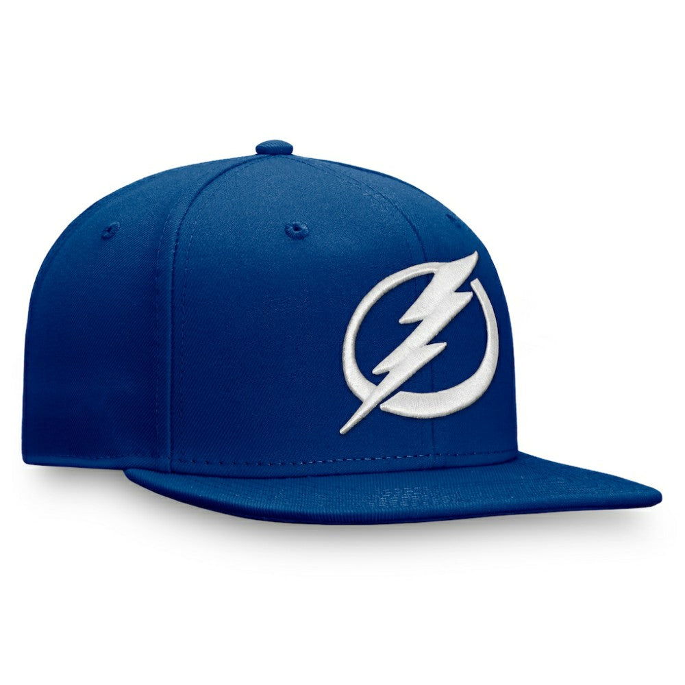 Tampa Bay Lightning Fanatics Primary Logo Snapback Hat - Blue - NHL