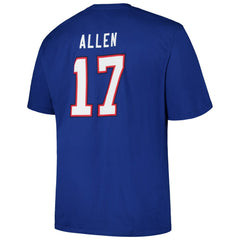 Josh Allen Buffalo Bills Big & Tall Player Name & Number T-Shirt Royal | Fanatics
