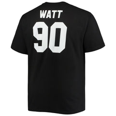 T.J. Watt Pittsburgh Steelers Big & Tall Player Name & Number T-Shirt Black | Fanatics