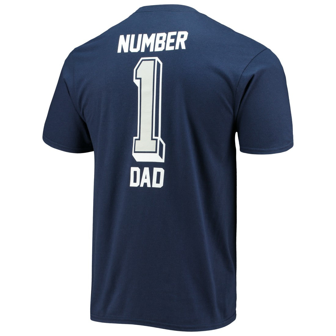 Dallas Cowboys #1 Dad T-Shirt Navy | Fanatics