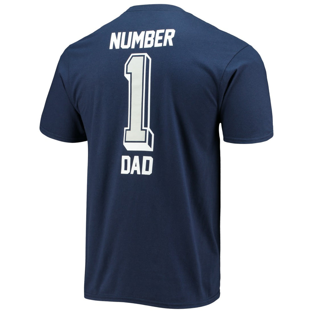 Dallas Cowboys #1 Dad T-Shirt Navy | Fanatics