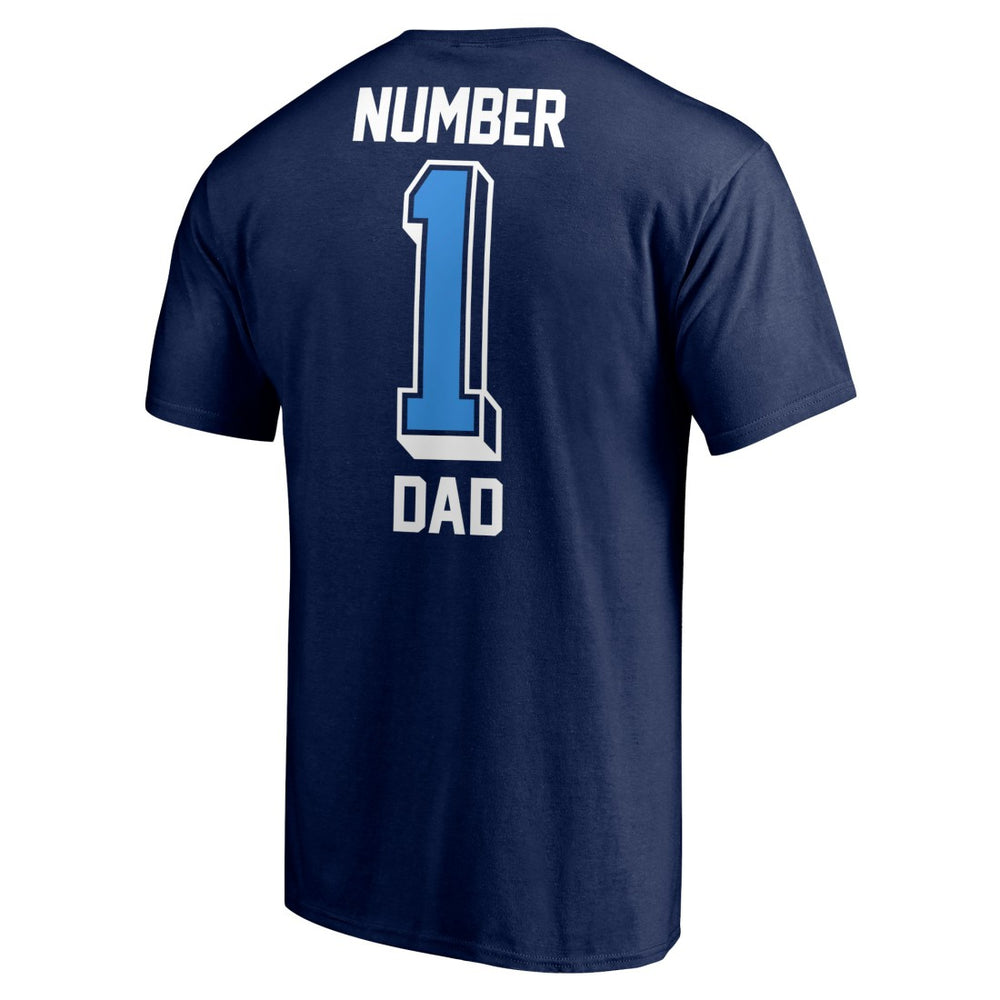 Tennessee Titans #1 Dad T-Shirt Navy | Fanatics