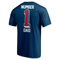 Houston Texans #1 Dad T-Shirt Navy | Fanatics