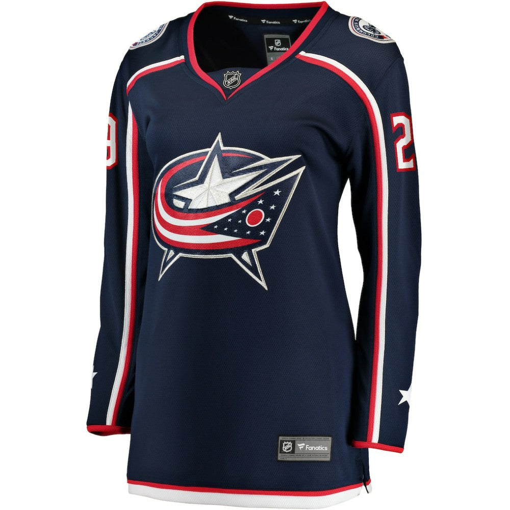 Patrik Laine Columbus Blue Jackets Fanatics Women's Home Breakaway Jersey - Navy - NHL