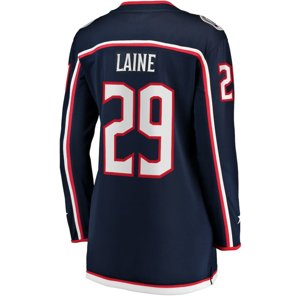 Patrik Laine Columbus Blue Jackets Fanatics Women's Home Breakaway Jersey - Navy - NHL