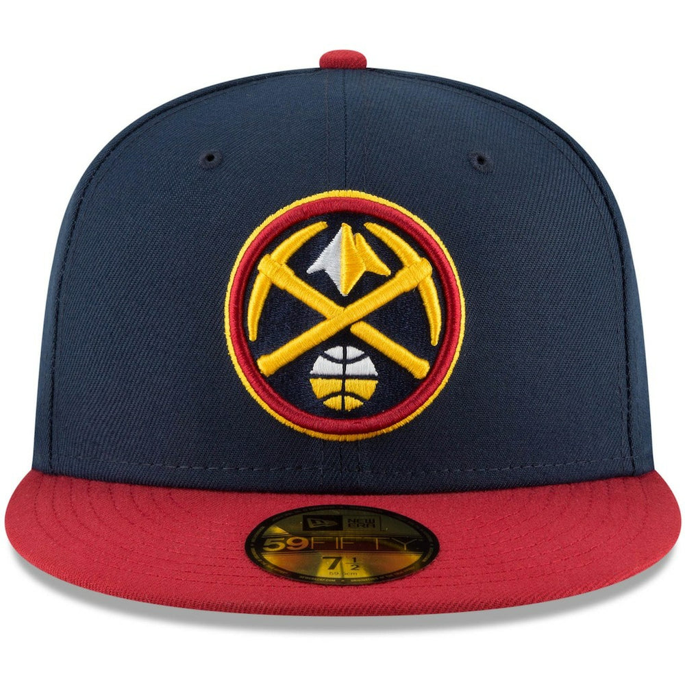 Denver Nuggets 2-Tone 59FIFTY Fitted Hat Navy/Red - NBA