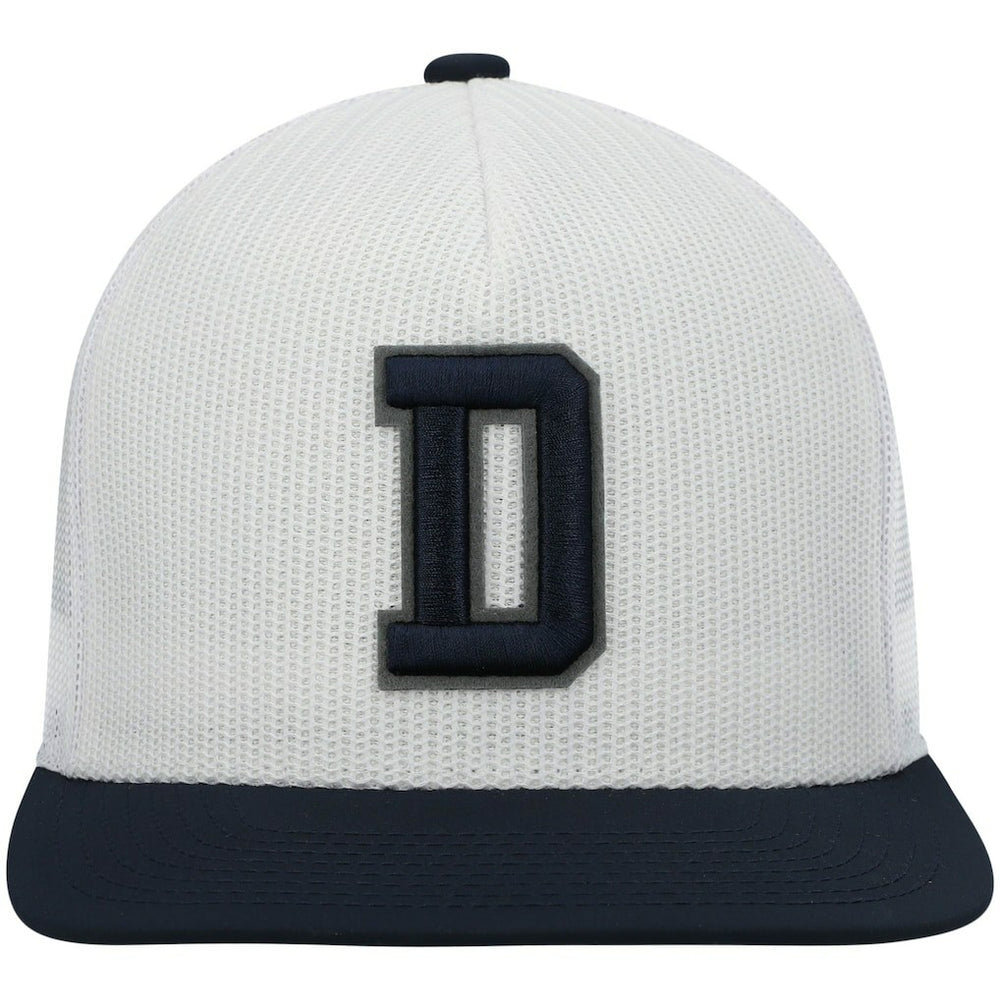 Dallas Cowboys HOOey Logo Snapback Hat White/Navy | NFL