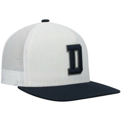 Dallas Cowboys HOOey Logo Snapback Hat White/Navy | NFL