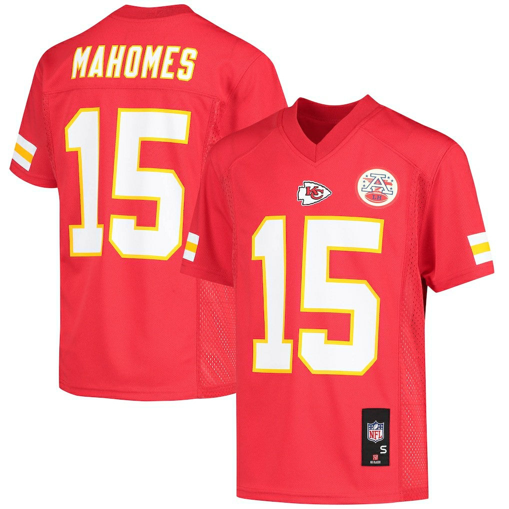 Patrick Mahomes Kansas City Chiefs Youth Replica Player Jersey Red | NFL