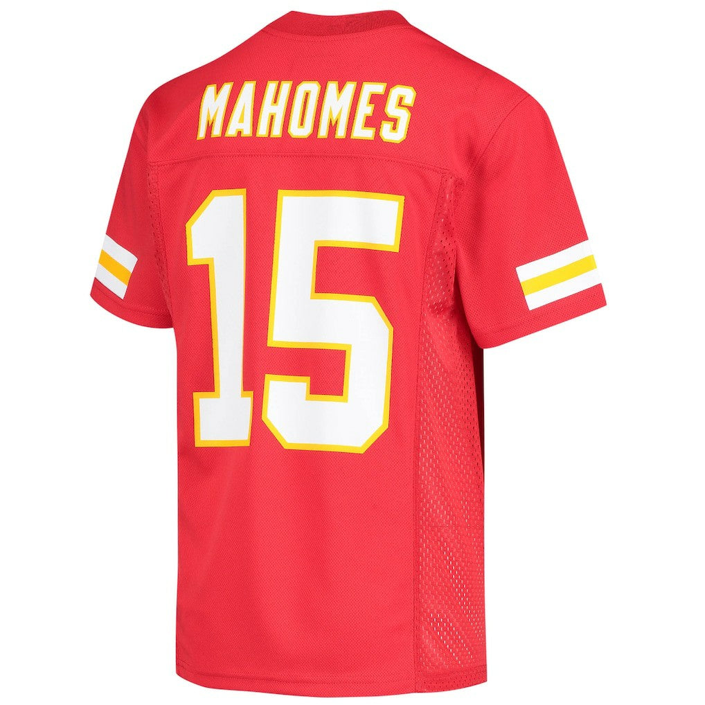 Patrick Mahomes Kansas City Chiefs Youth Replica Player Jersey Red | NFL
