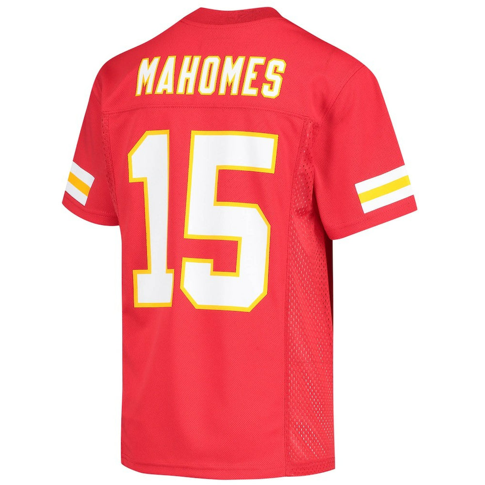 Patrick Mahomes Kansas City Chiefs Youth Replica Player Jersey Red | NFL