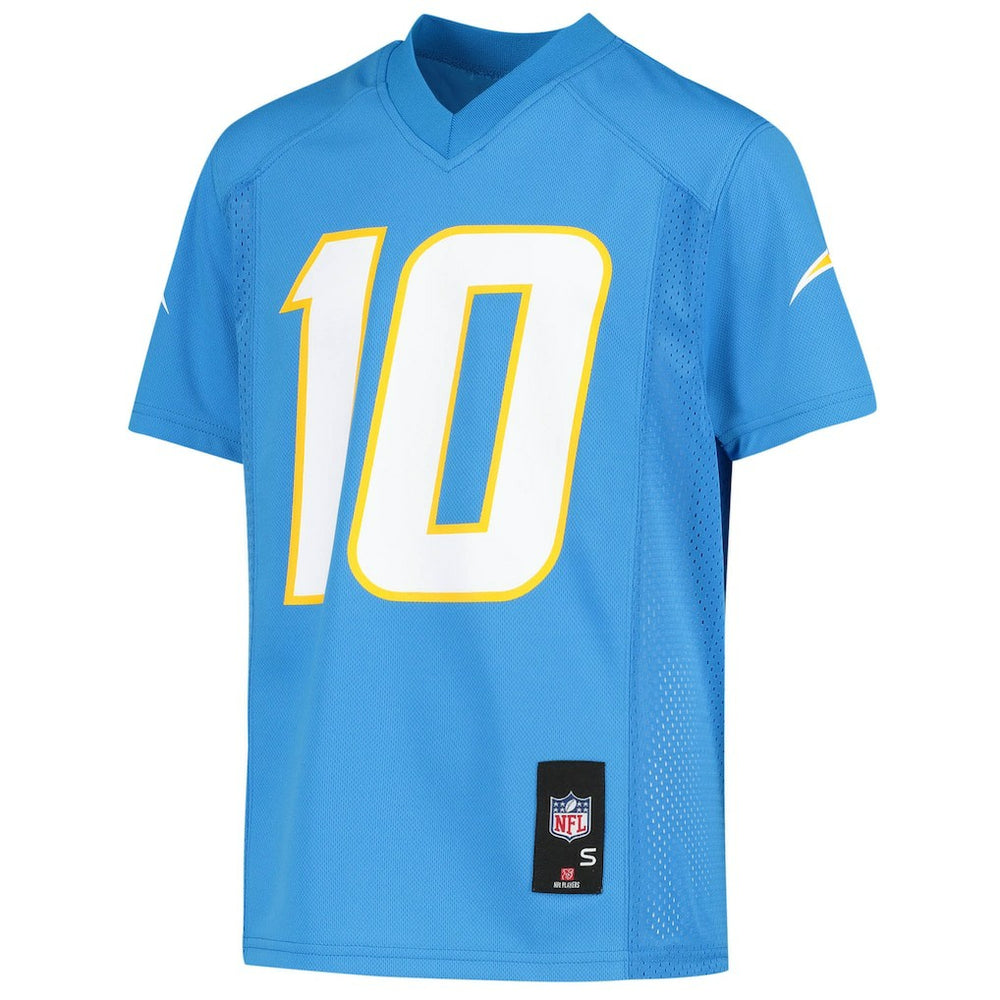 Justin Herbert Los Angeles Chargers Youth Replica Player Jersey Powder Blue | NFL