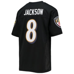 Lamar Jackson Baltimore Ravens Youth Replica Player Jersey Black | NFL
