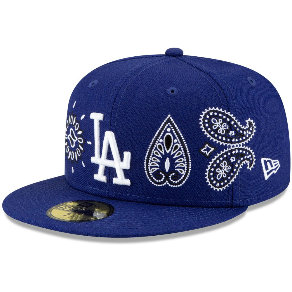 Los Angeles Dodgers New Era Paisley Elements 59FIFTY Fitted Hat - MLB