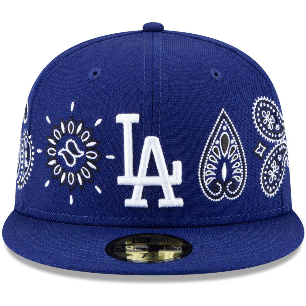 Los Angeles Dodgers New Era Paisley Elements 59FIFTY Fitted Hat - MLB