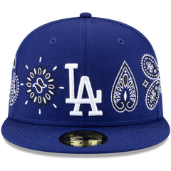 Los Angeles Dodgers New Era Paisley Elements 59FIFTY Fitted Hat - MLB