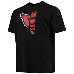 Arizona Cardinals New Era Big & Tall 2-Hit T-Shirt Black | NFL