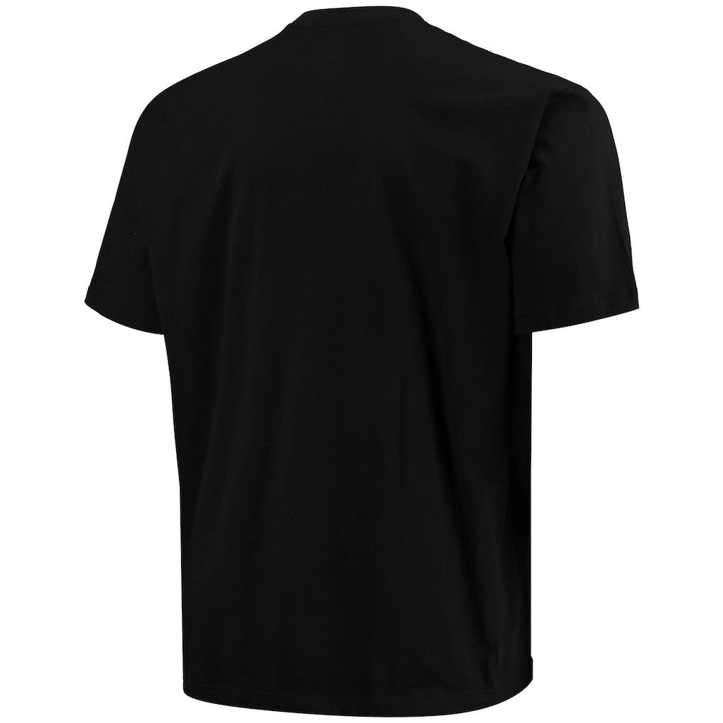 Arizona Cardinals New Era Big & Tall 2-Hit T-Shirt Black | NFL