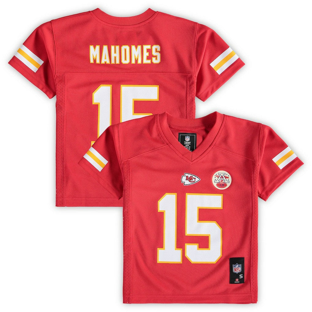 Patrick Mahomes Kansas City Chiefs Preschool Replica Player Jersey Red | NFL