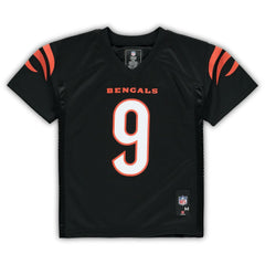 Joe Burrow Cincinnati Bengals Preschool Replica Player Jersey Black | NFL