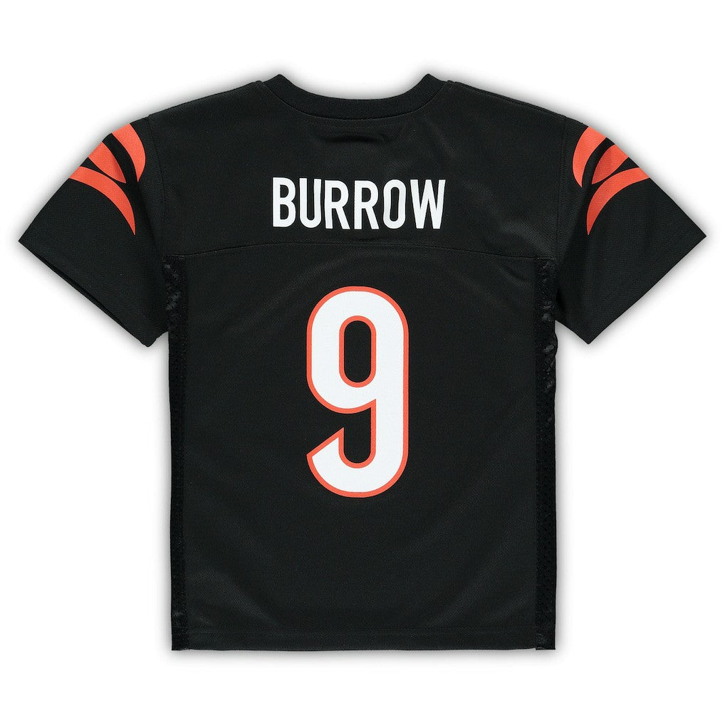 Joe Burrow Cincinnati Bengals Preschool Replica Player Jersey Black | NFL