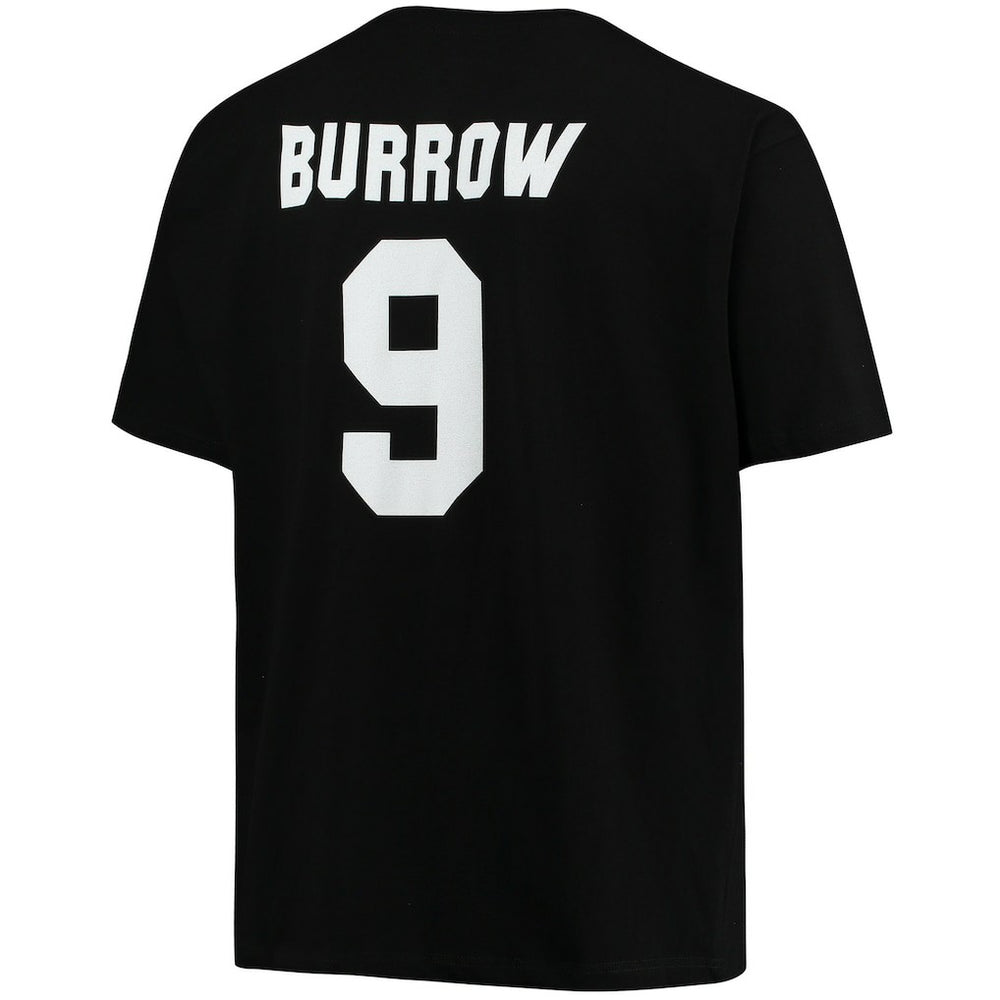 Joe Burrow Cincinnati Bengals Big & Tall Player Name & Number T-Shirt Black | Fanatics