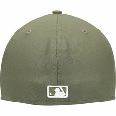 New York Yankees New Era White Logo 59FIFTY Fitted Hat - MLB