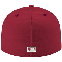 Miami Marlins New Era White Logo 59FIFTY Fitted Hat - MLB