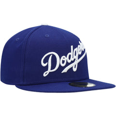 Los Angeles Dodgers New Era White Logo 59FIFTY Fitted Hat - MLB