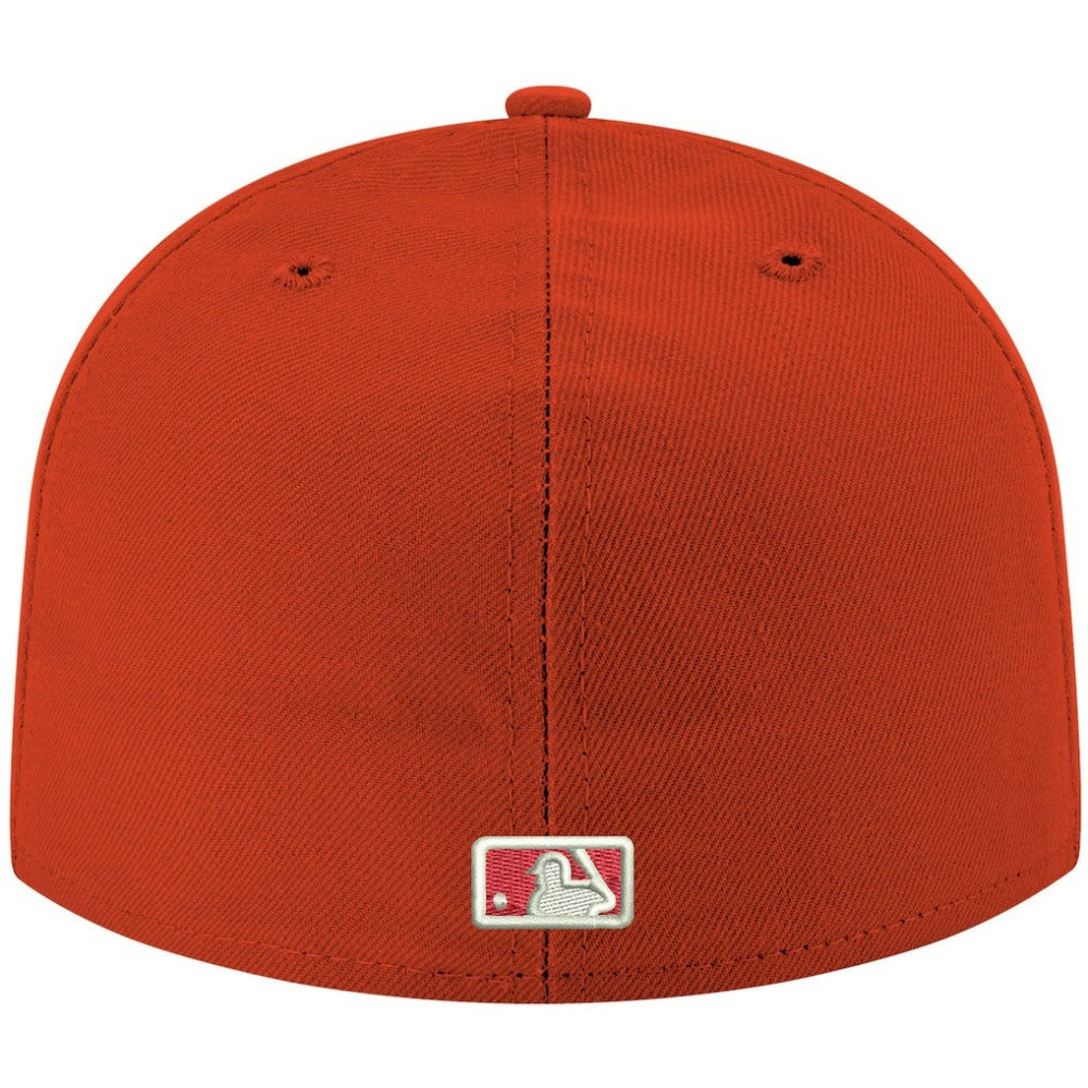 Houston Astros New Era White Logo 59FIFTY Fitted Hat - MLB