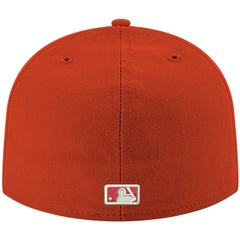 Houston Astros New Era White Logo 59FIFTY Fitted Hat - MLB