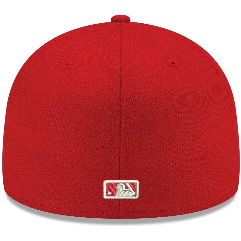 Los Angeles Angels New Era White Logo 59FIFTY Fitted Hat - MLB