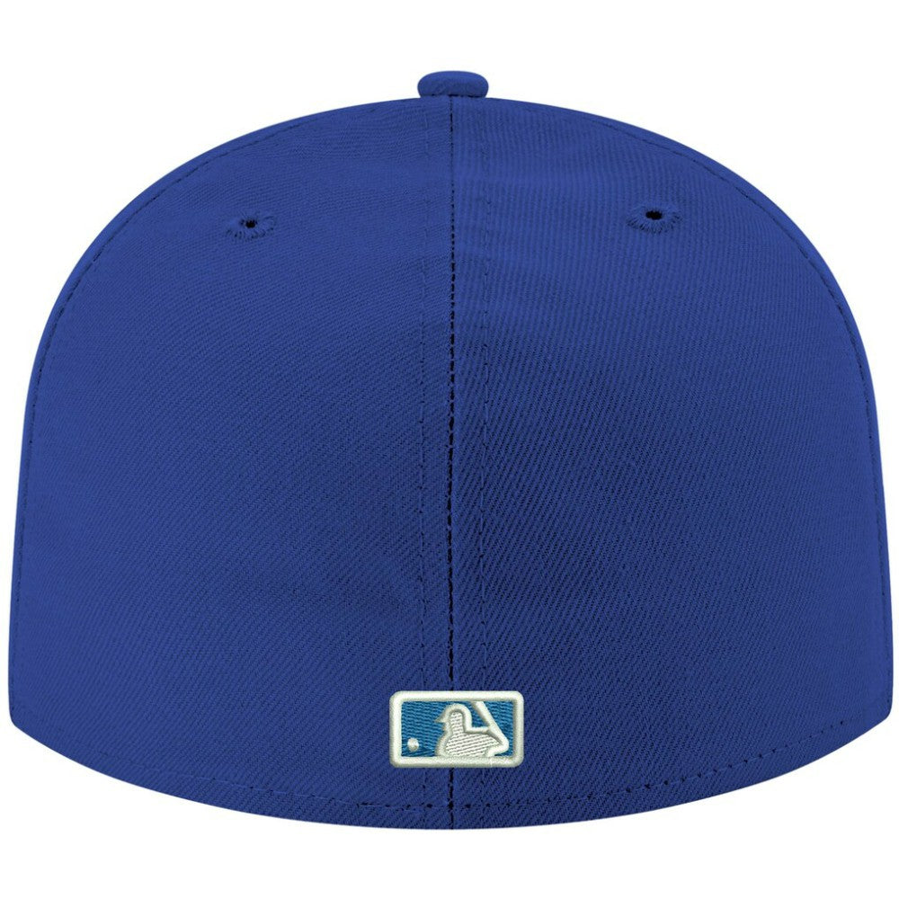 Colorado Rockies New Era White Logo 59FIFTY Fitted Hat - MLB