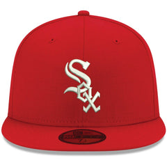 Chicago White Sox New Era White Logo 59FIFTY Fitted Hat - MLB
