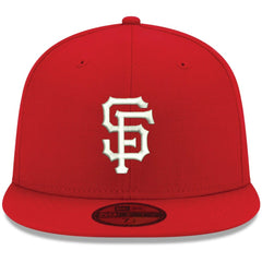 San Francisco Giants New Era White Logo 59FIFTY Fitted Hat - MLB
