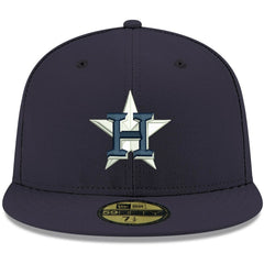Houston Astros New Era White Logo 59FIFTY Fitted Hat - MLB