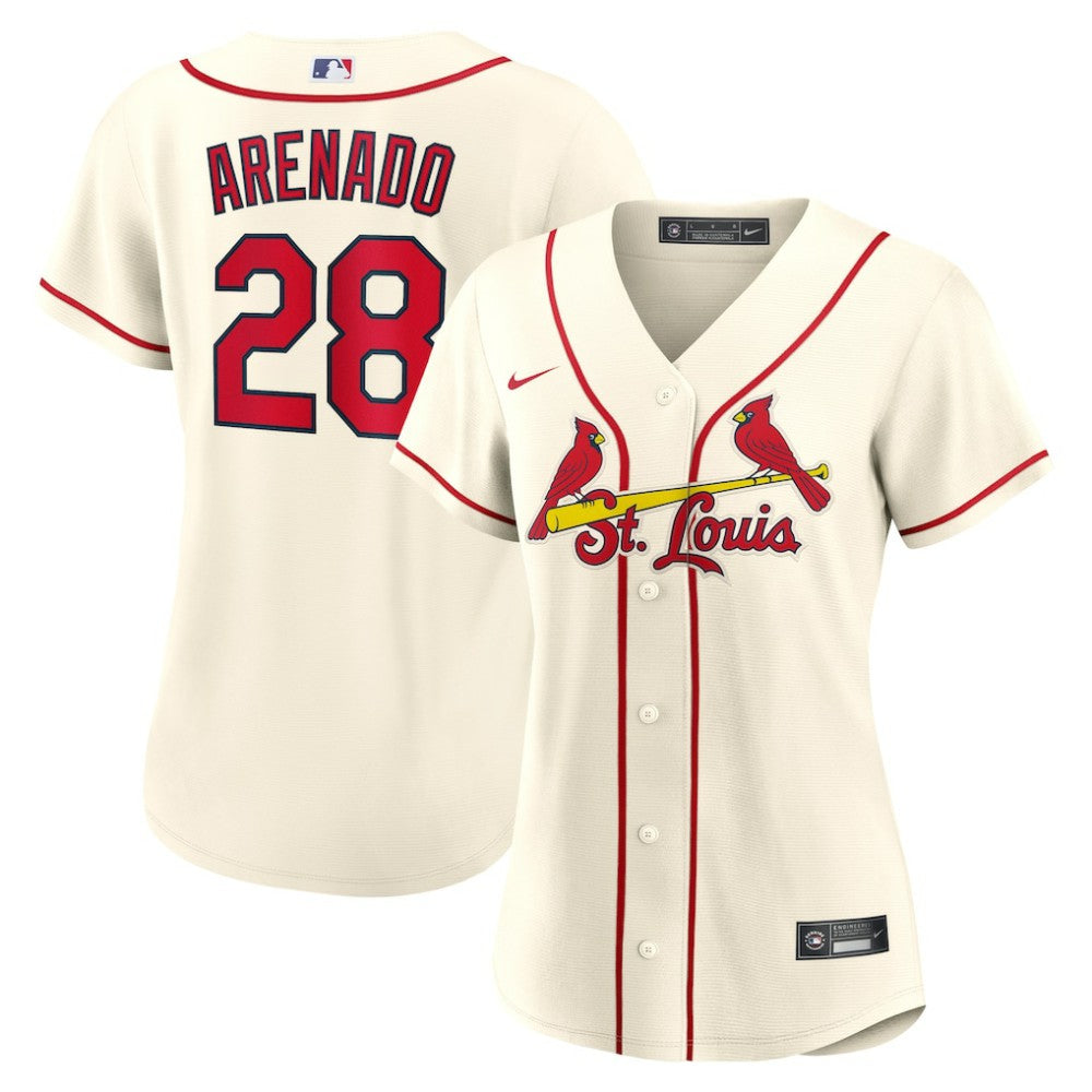 Nolan Arenado St. Louis Cardinals Nike Women's Alternate Replica Player Jersey - MLB