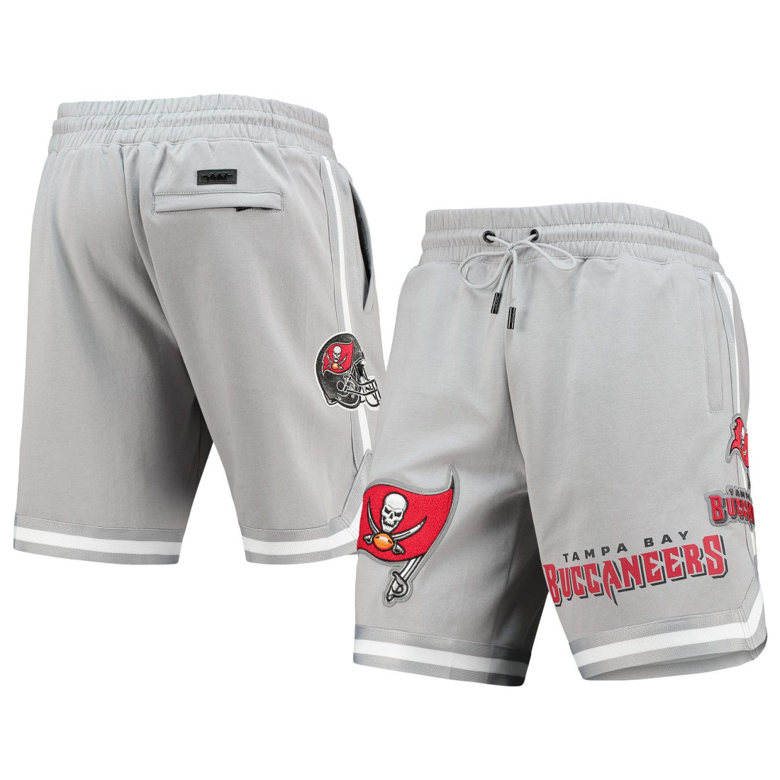Tampa Bay Buccaneers Pro Standard Core Shorts Gray | NFL
