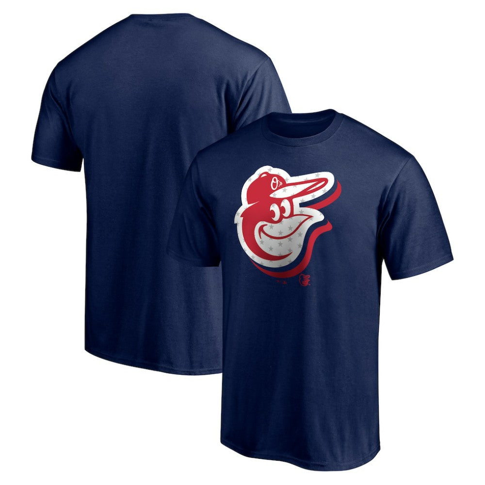 Baltimore Orioles Red White and Team T-Shirt - MLB