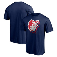 Baltimore Orioles Red White and Team T-Shirt - MLB