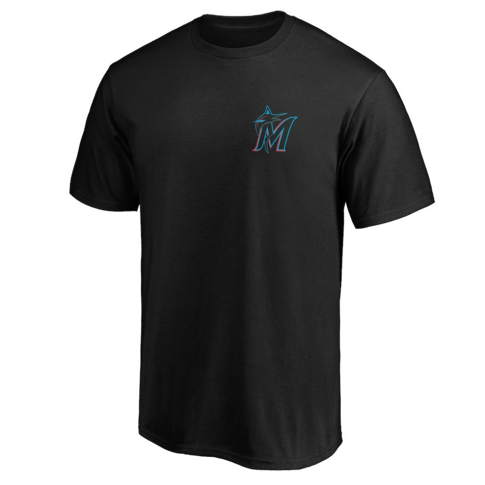 Miami Marlins Number One Dad T-Shirt - MLB