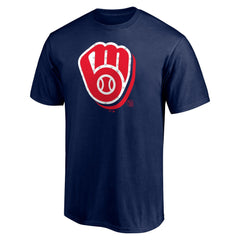 Milwaukee Brewers Red White and Team T-Shirt - MLB